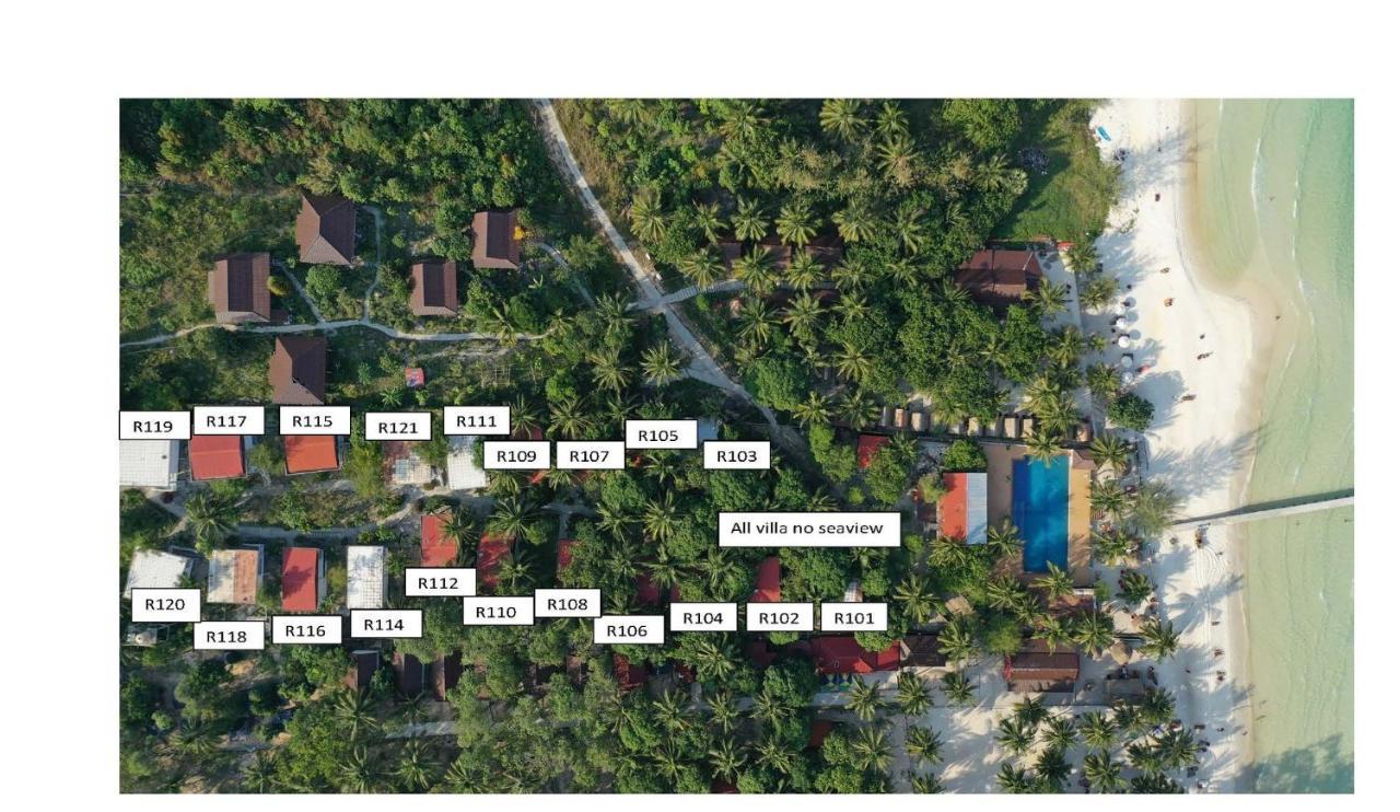 Indra Koh Rong Resort Derm Tkov Village Bagian luar foto